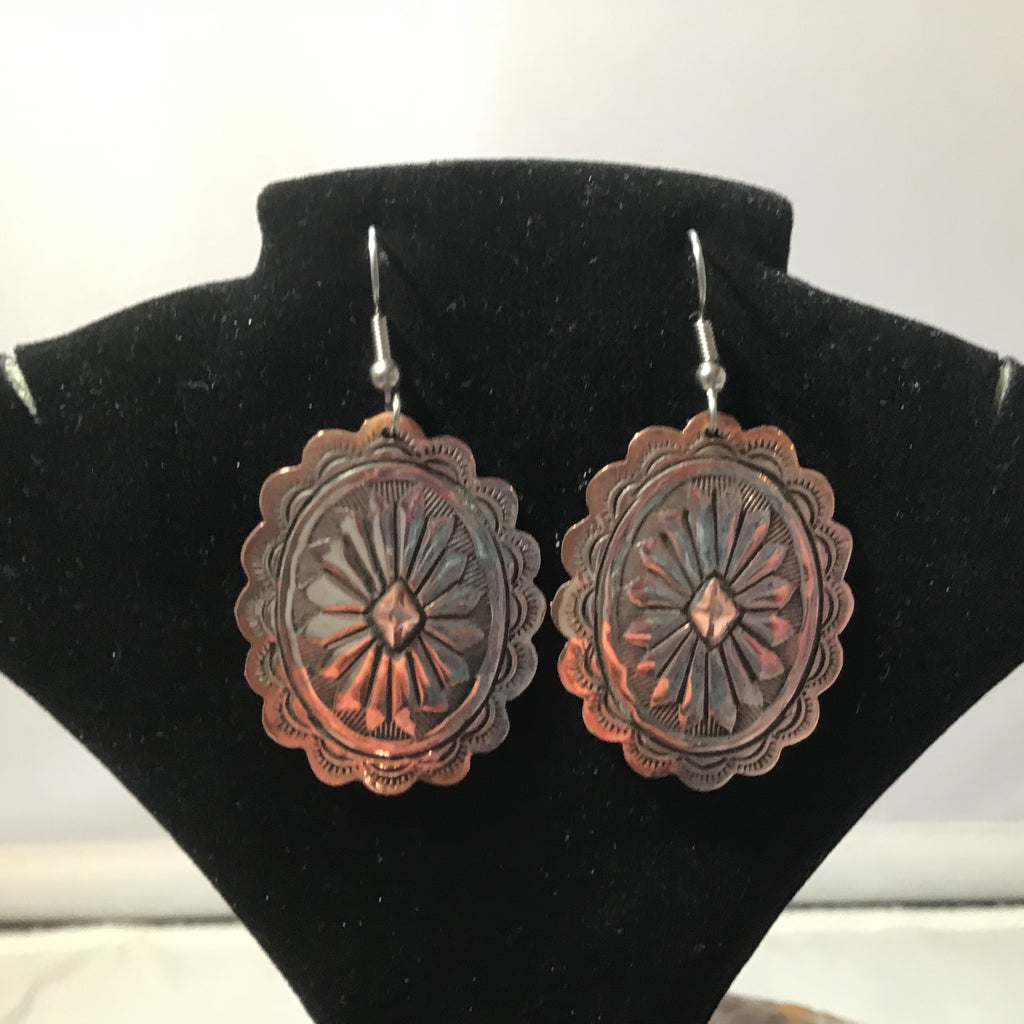 Copper Earrings 