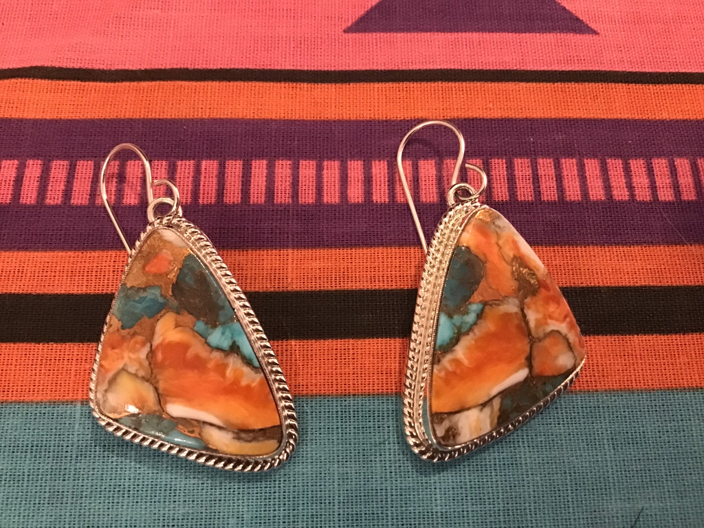 Sterling Painted Desert Earrings