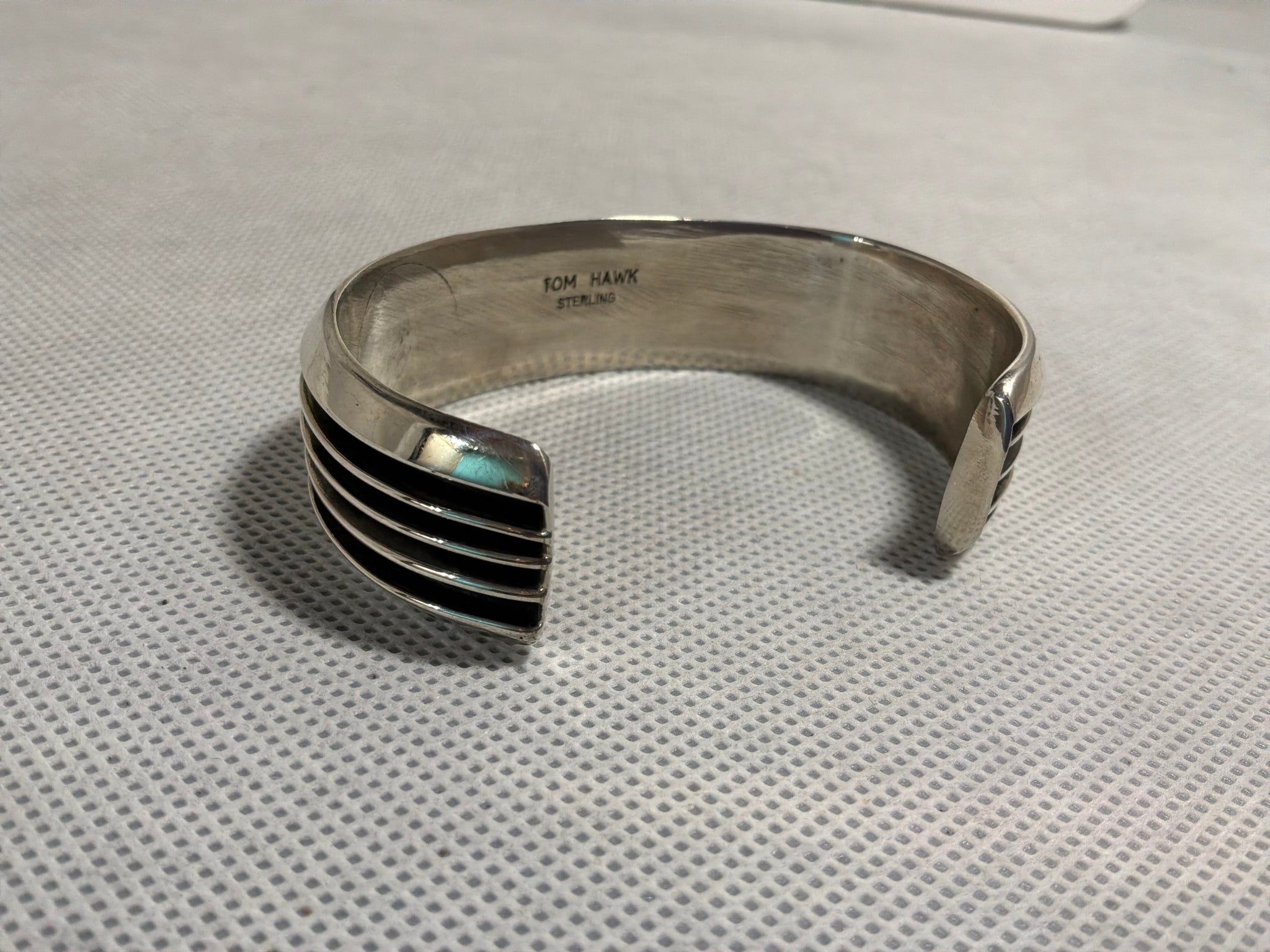 Tom Hawk Cuff Bracelet 4 Channel – Native Feather LLC