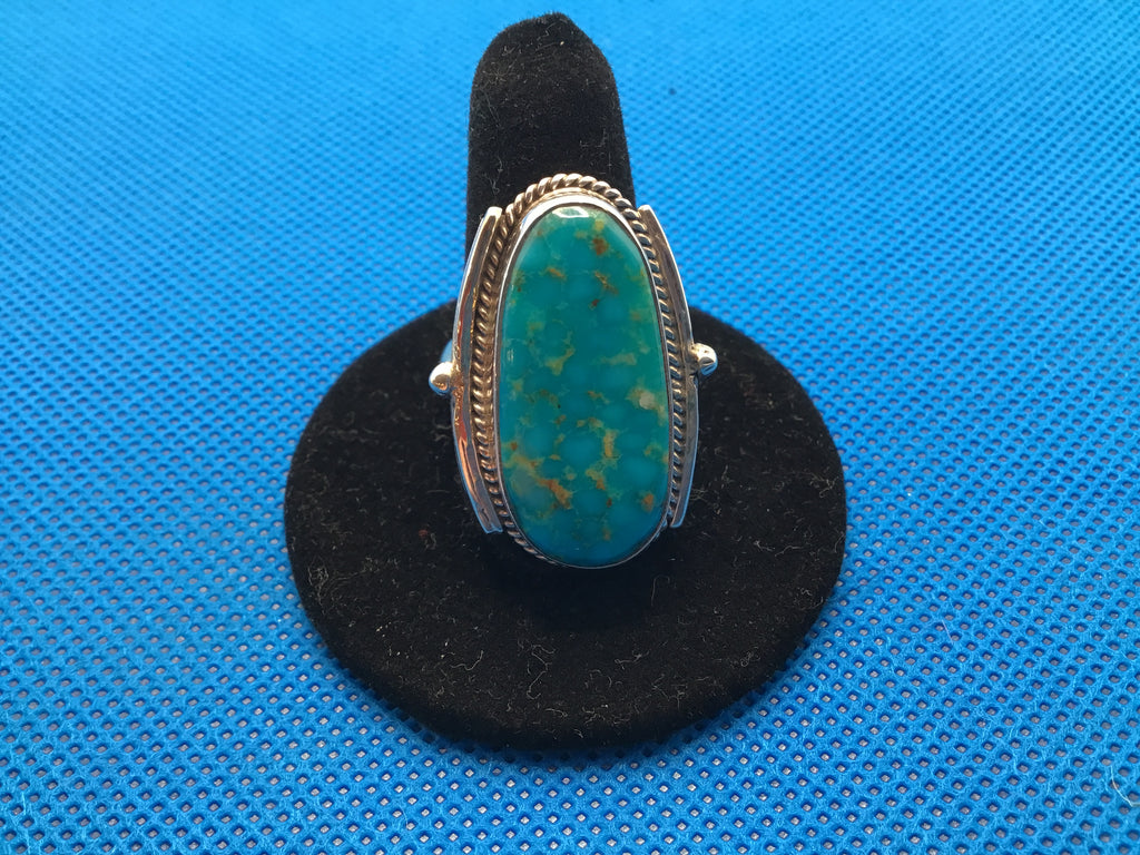 Turquoise ring adjustable sizes