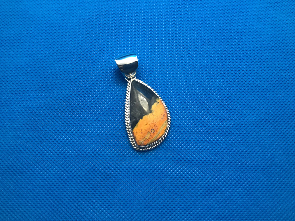 Bumble Bee Jasper Pendant