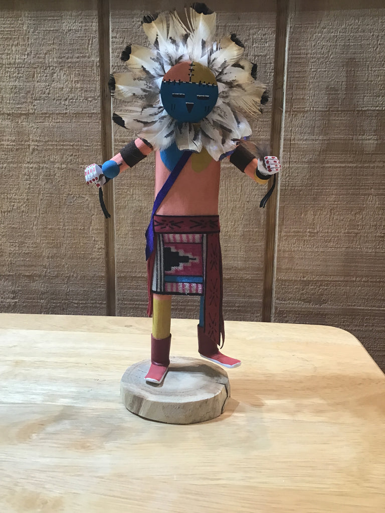 Wooden Sunface Kachina