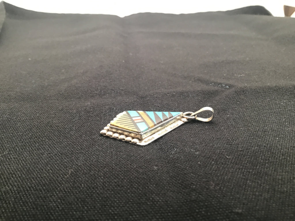 Multi color Zuni Pendant