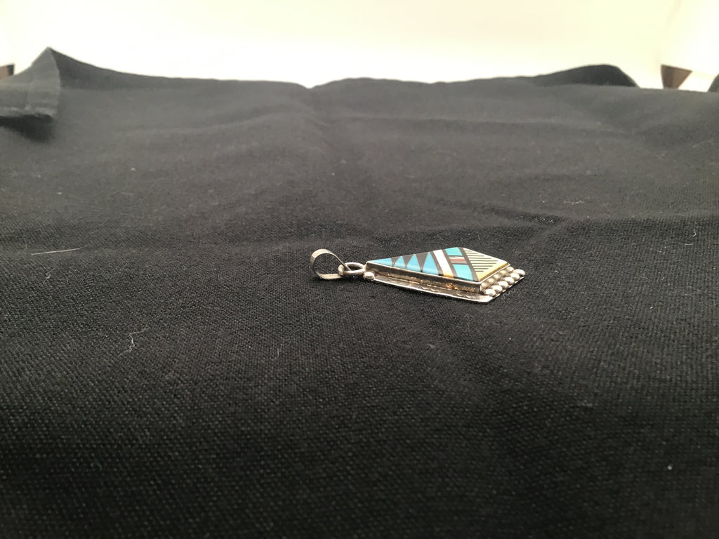 Sterling Zuni Pendant