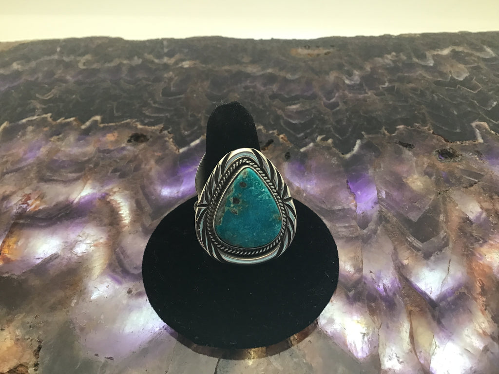 Turquoise ring size 8