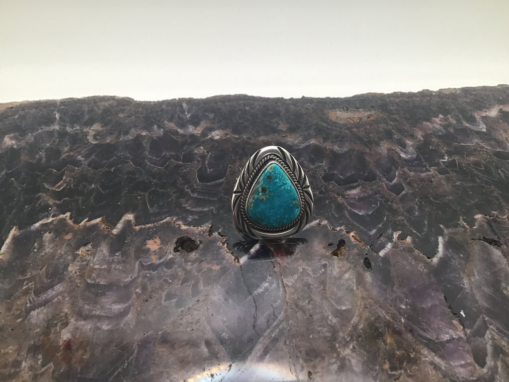 Turquoise ring size 8