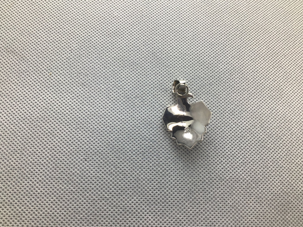 back of Thunderbird pendant