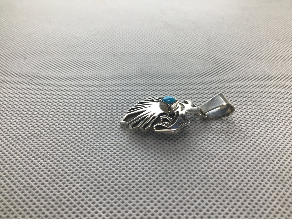 Thunderbird pendant side view