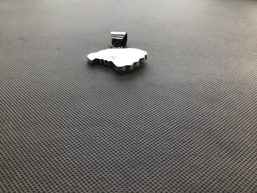 back of eagle pendant