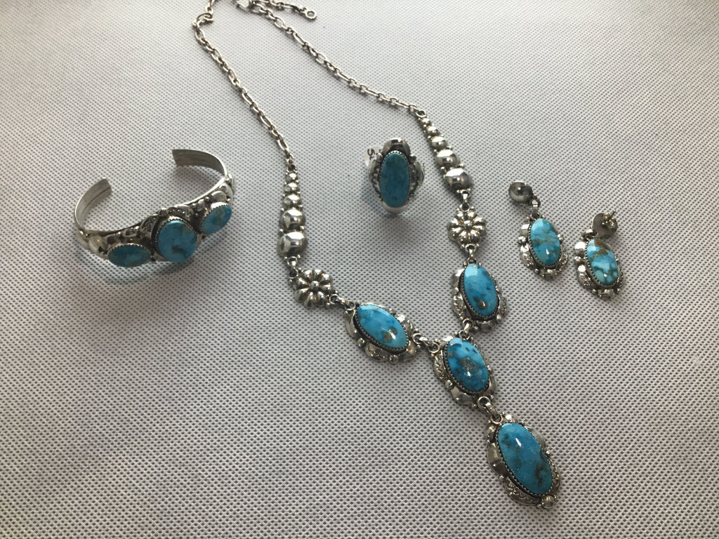 turquoise set