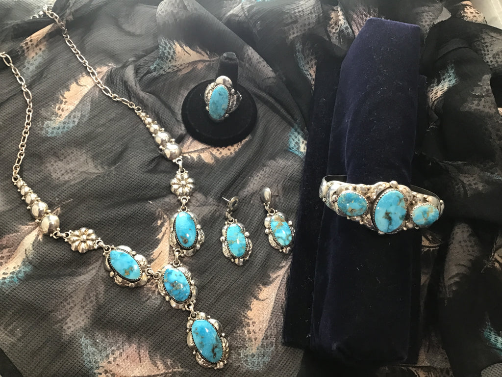Turquoise 4 Piece Set