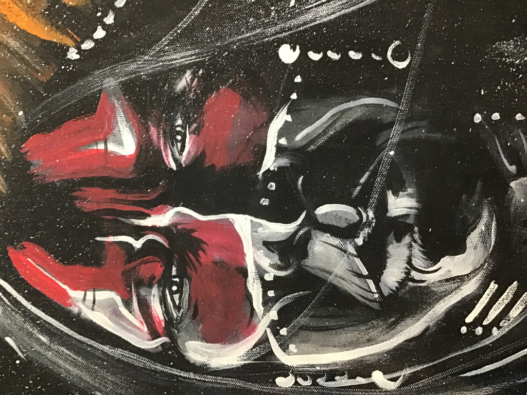hand painted canvas