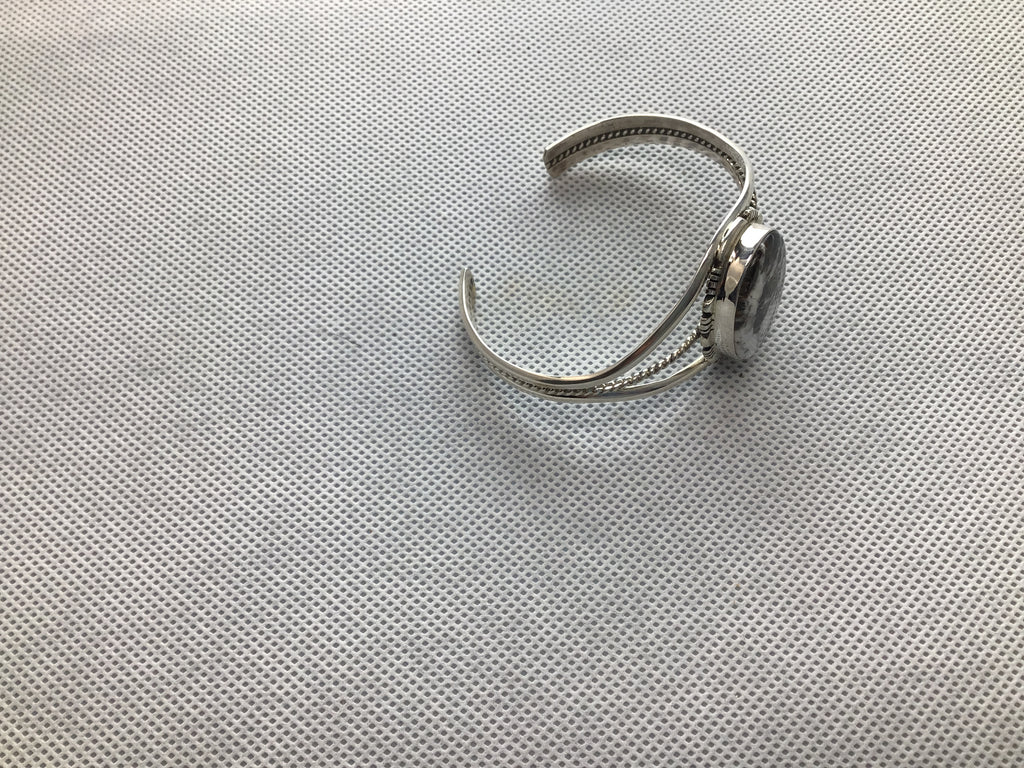 White buffalo Cuff Bracelet