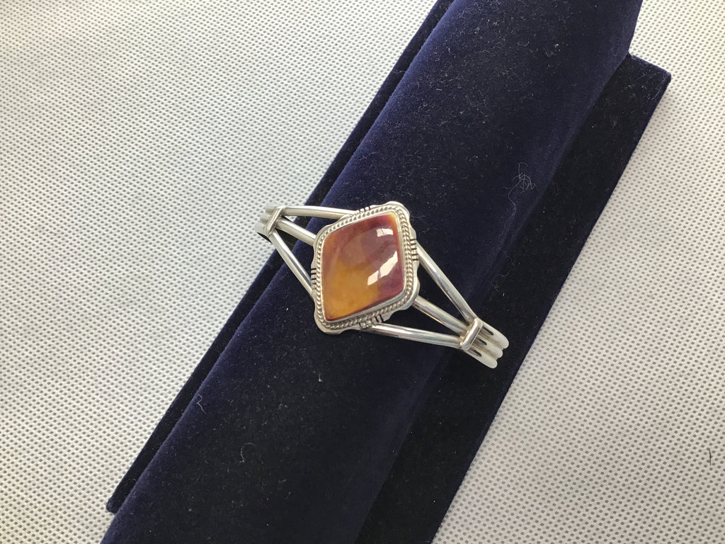 Sterling Spiny Oyster Cuff