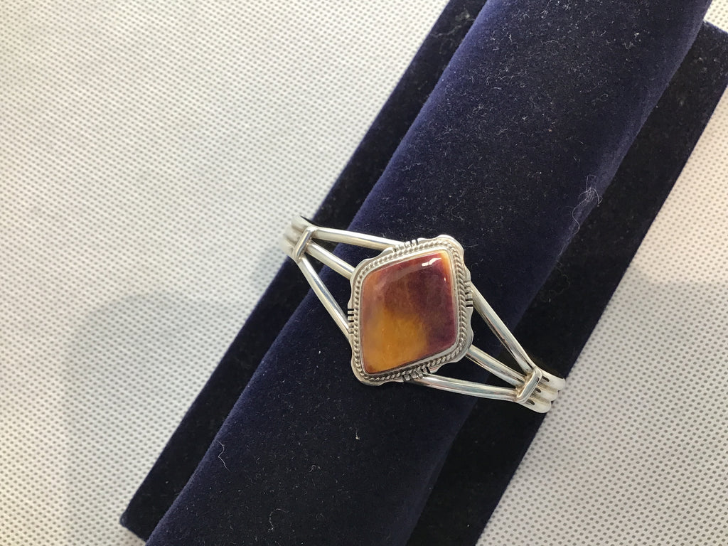 Purple Gold Spiny oyster cuff