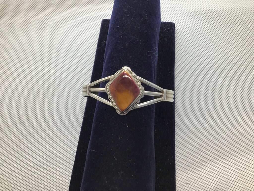 Purple Gold Spiny Oyster Cuff