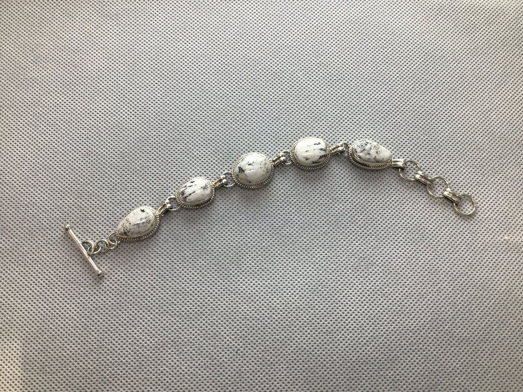 White Buffalo Link Bracelet