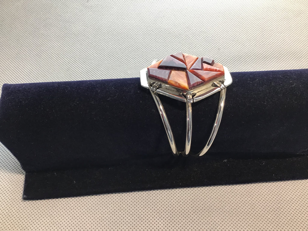 Cobblestone Inlay Cuff