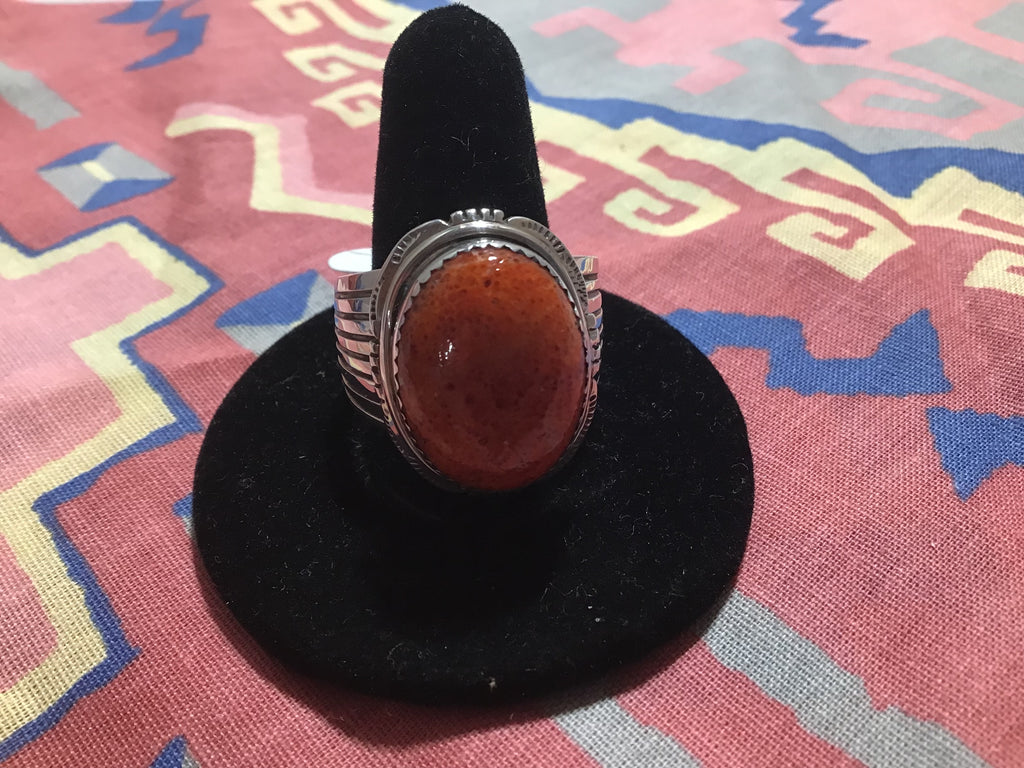 Apple Coral Ring
