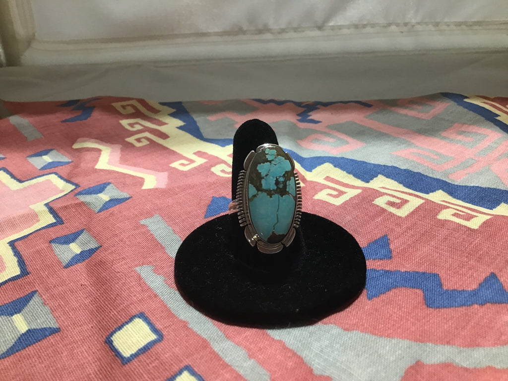 #8 Turquoise mine ring