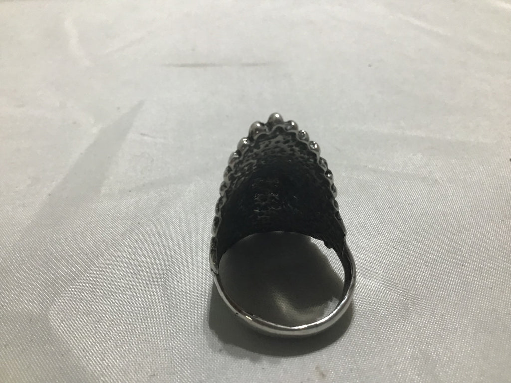 Back of Cast Indian Chief Ring