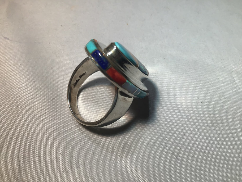 3D Calvin Begay Inlay Ring