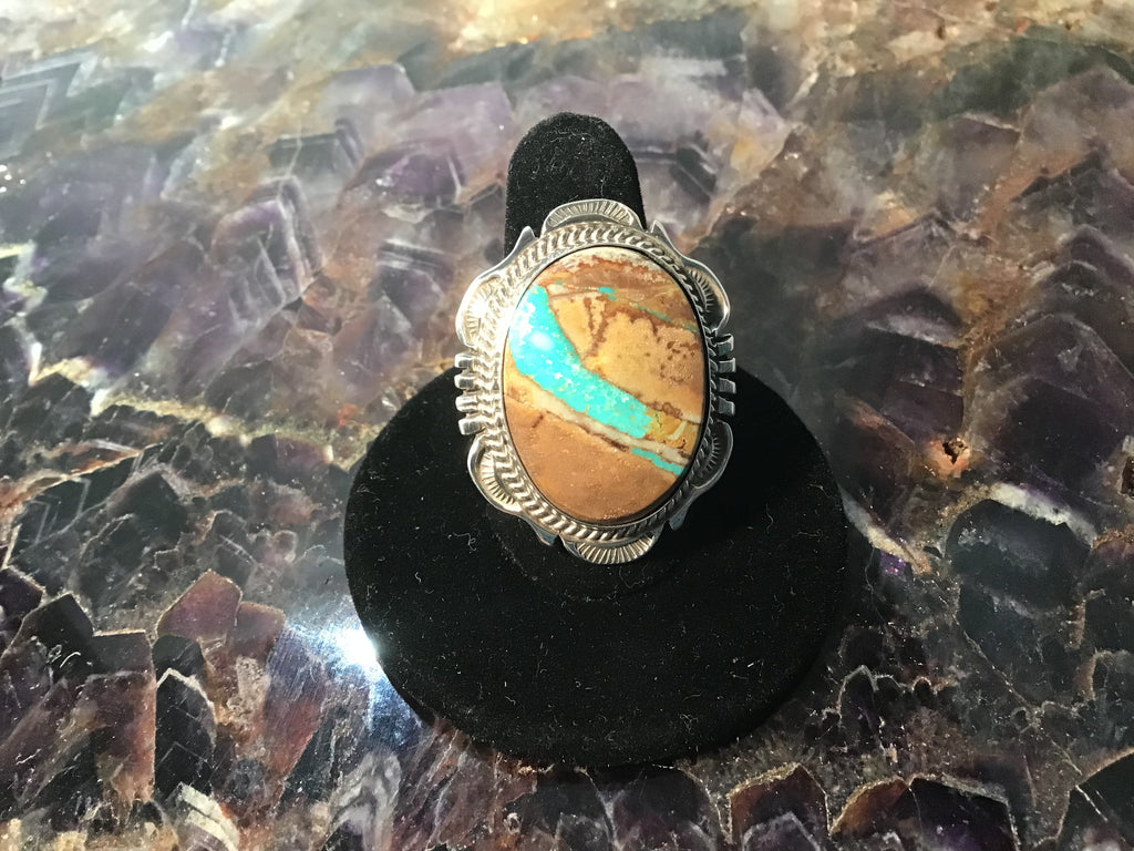 Boulder Turquoise ring
