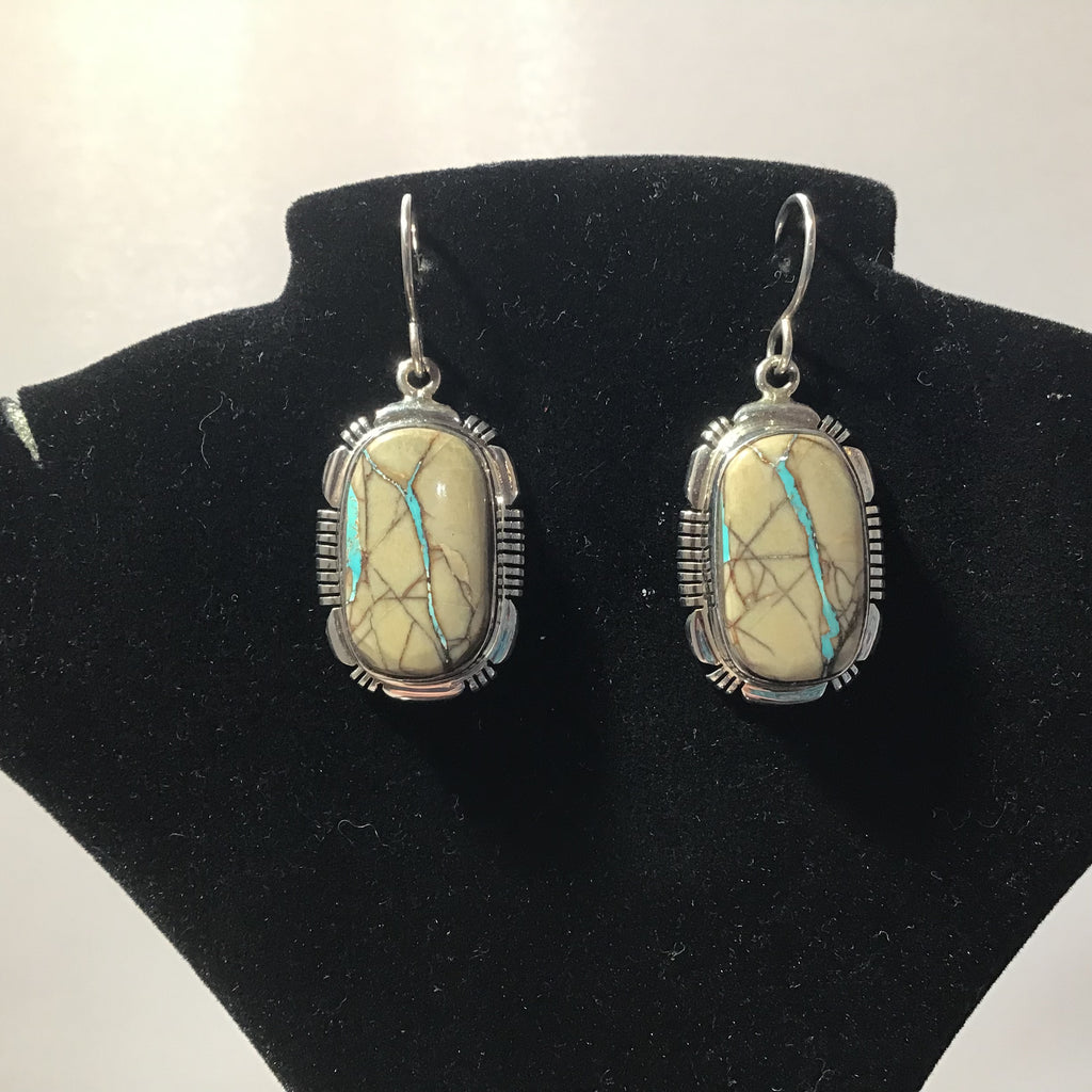 Boulder Turquoise earrings 