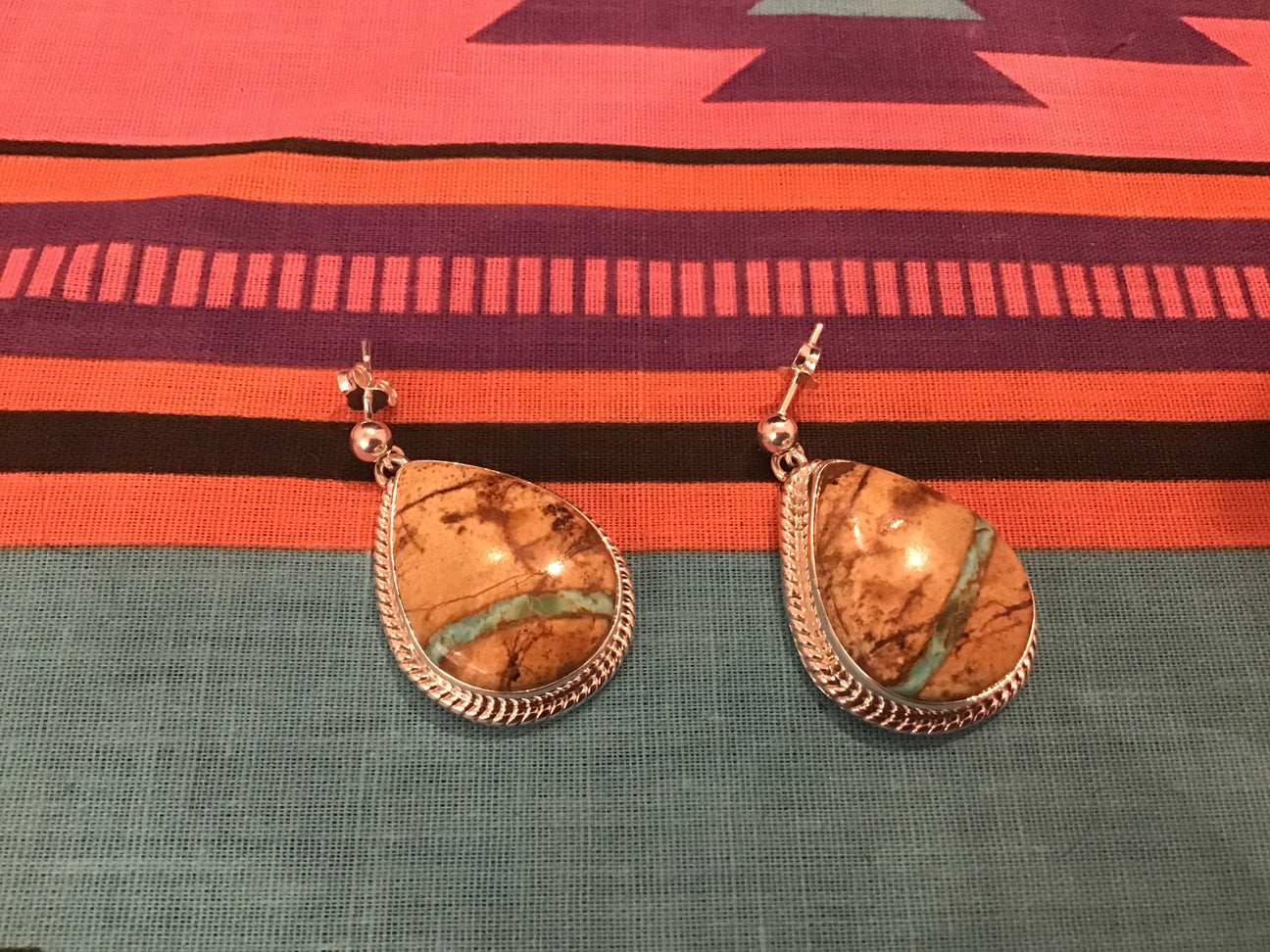 Boulder Turquoise Earrings