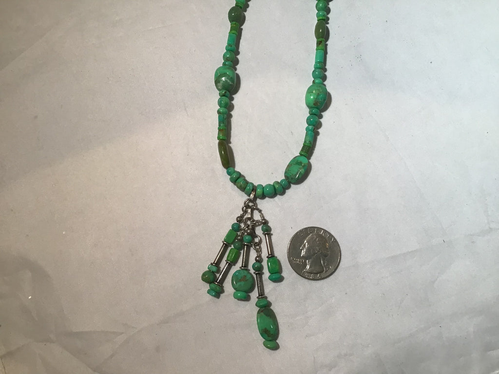 Mojave Turquoise Bead Necklace
