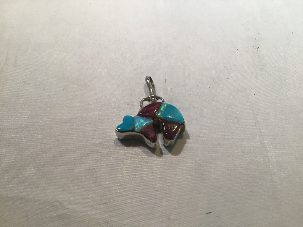 Two Sided Bear Pendant