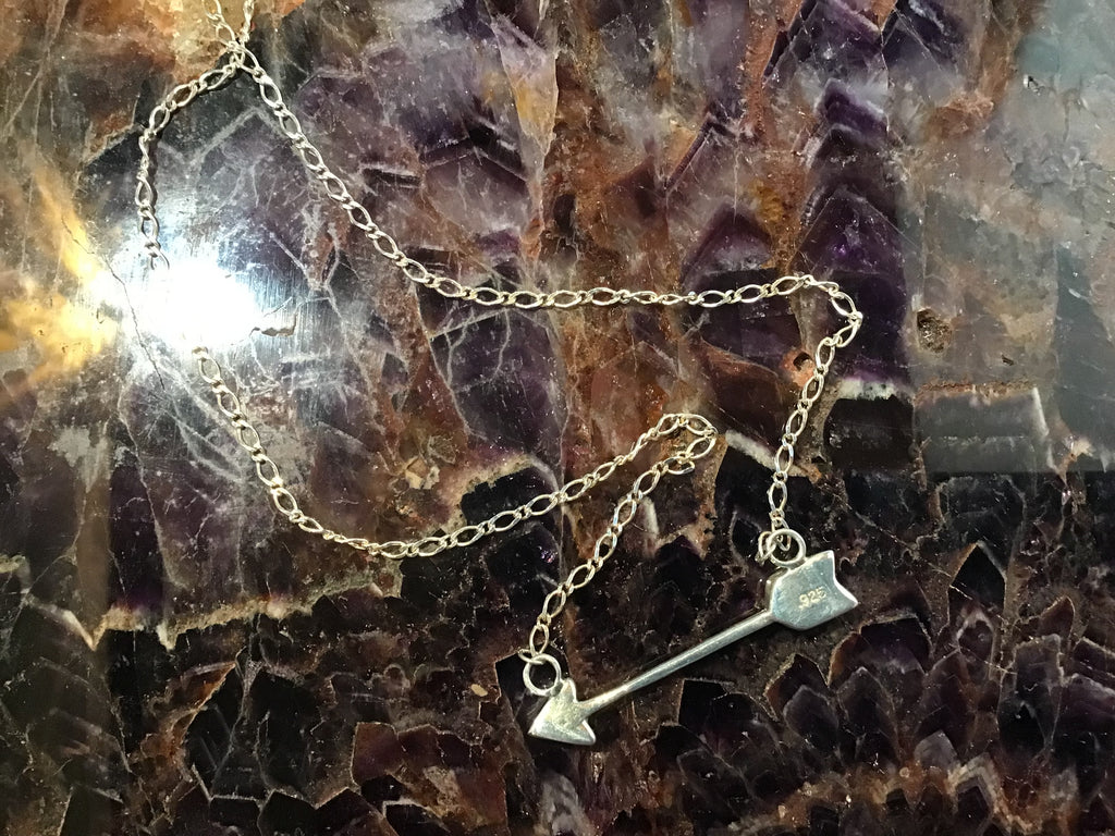 Back of Arrow Necklace