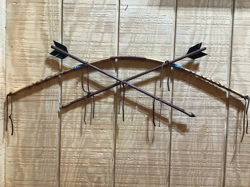 decorative bow and arrow