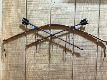 decorative bow and arrow